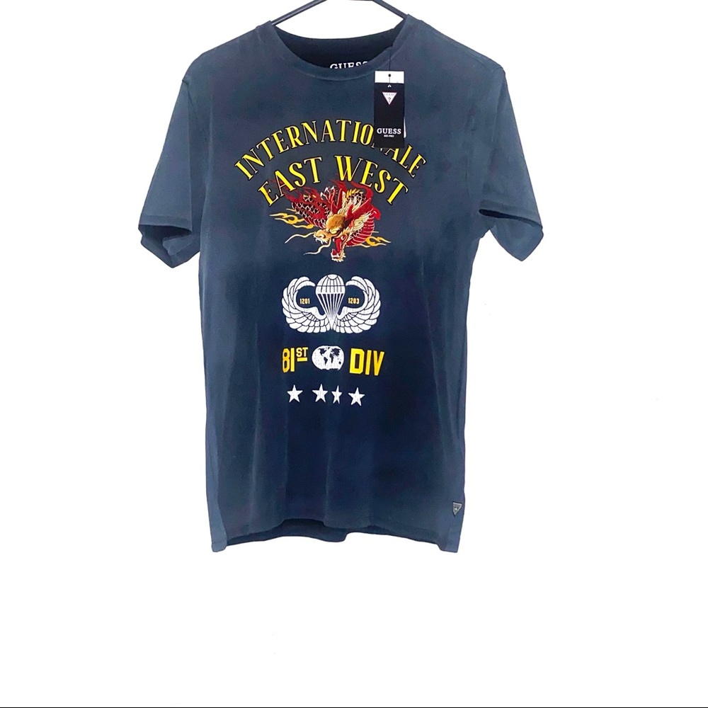 Guess Ss Bsc Int Dragon T-Shirt S